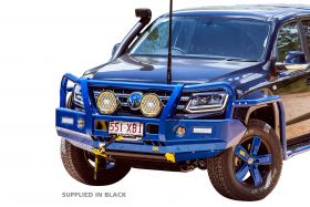 TJM OUTBACK HEAVY DUTY BUMPER BLACK STEEL 070SB13N83W 2H MY17+ 11/16-On 4Dr P/Up 1950  AMAROK