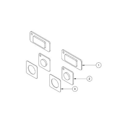 TJM PARKING SENSOR & WASHER BLANK KIT 076SKITA82C 200 SERIES 09/15-10/21 VX/SAHARA 60  LANDCRUISER WAGON