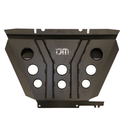 TJM UNDERBODY GUARD FRONT STEEL BLACK SPECIFIC TO CHASER 077SBFUG21V 08/18-05/22 XLT 4Dr P/Up 3.2DT 210  RANGER PXIII