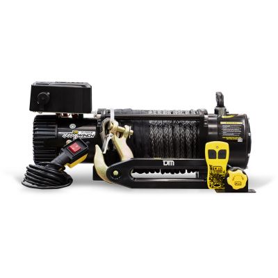 TJM TORQ WINCH 12000 LBS INC BLACK SYNTHETIC ROPE 947TQBK12DAA Winches 899  Winches, Accessories and Parts